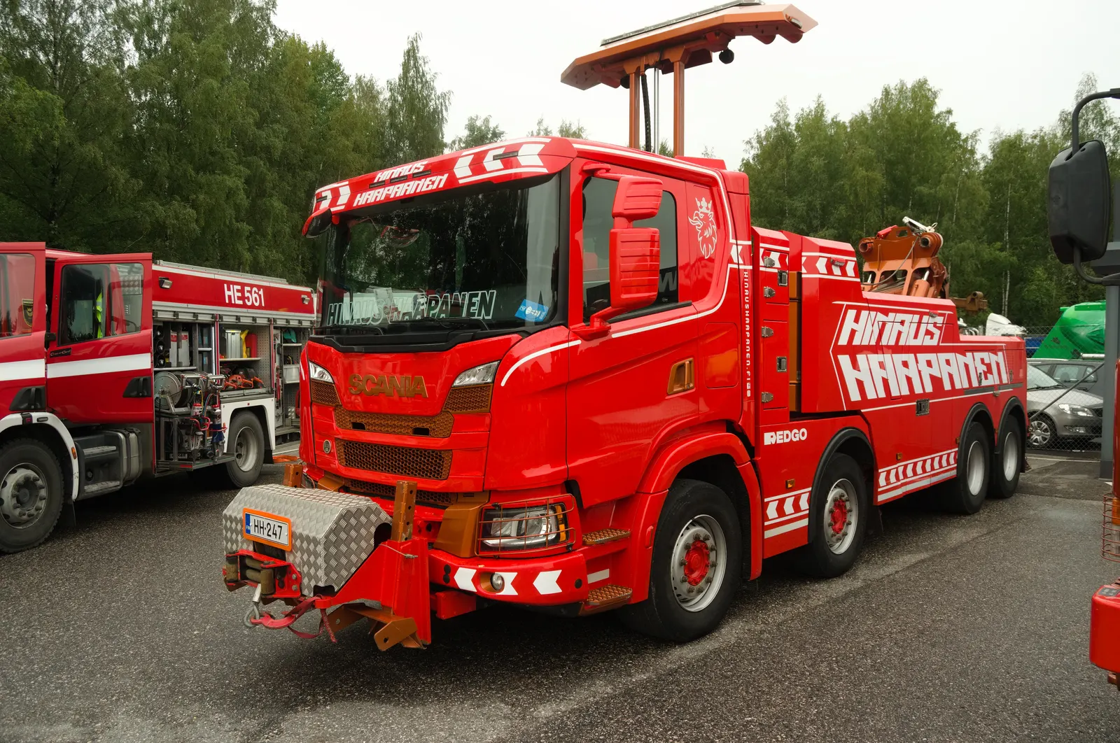 Flatbed tow truck for Istanbul